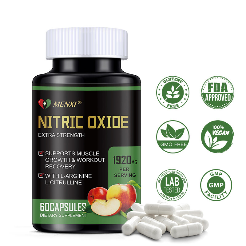 Nitric Oxide L-Arginine Pre Workout+Testosterone Booster,Multivitamin Men,Test