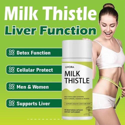 gmpdose Uvora – Milk Thistle Detox.UVORA Extract 300 mg, 1pcs
