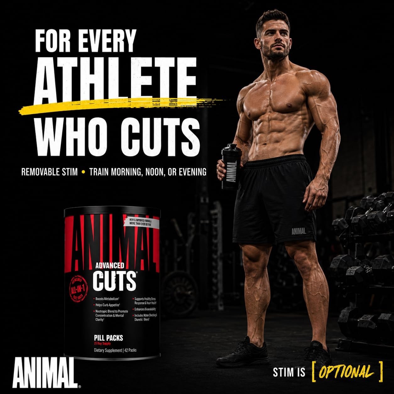 All-in-One Thermogenic Fat Burner – 25-Ingredient Cutting Stack, Boosts Metaboli