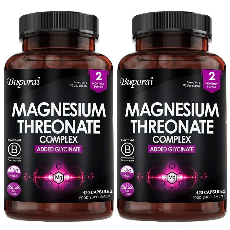 Magnesium Threonate Complex 240pcs,Promotes Electrolyte Balance, Muscle Health