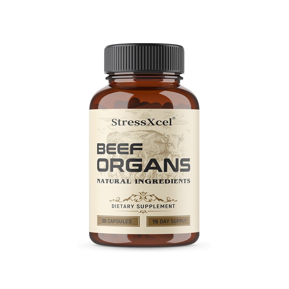 Pure Grass Fed Beef Liver Capsules 30/60/120Caps 3000mg Natures Multivitamin