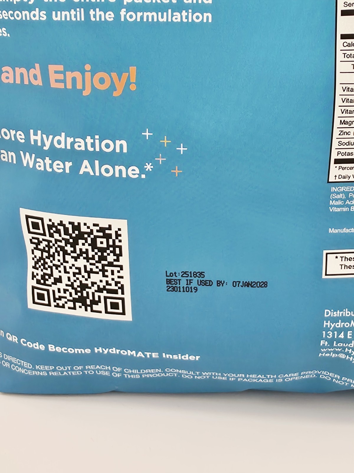 HydroMATE Electrolyte Powder Variety Pack Bulk Hydration 90 Count (Pack of 1)