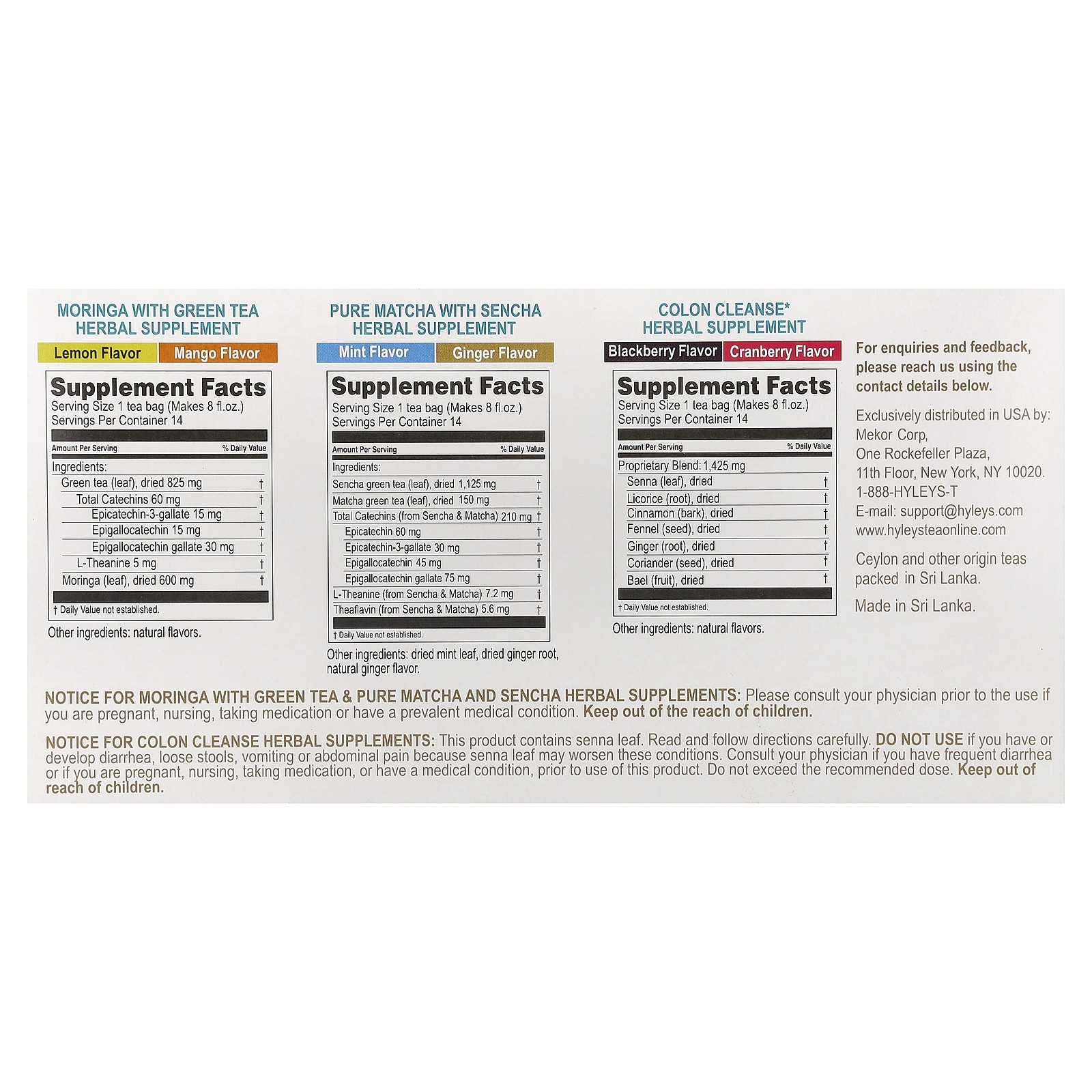 14 Days Cleanse Kit, 42 Tea Bags, 2.22 oz (63 g)