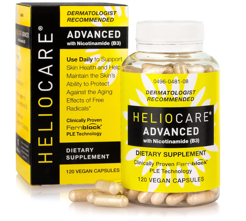 Heliocare Advanced Niacin B3 Supplement 120 Capsules – 240mg Fernblock PLE Pro