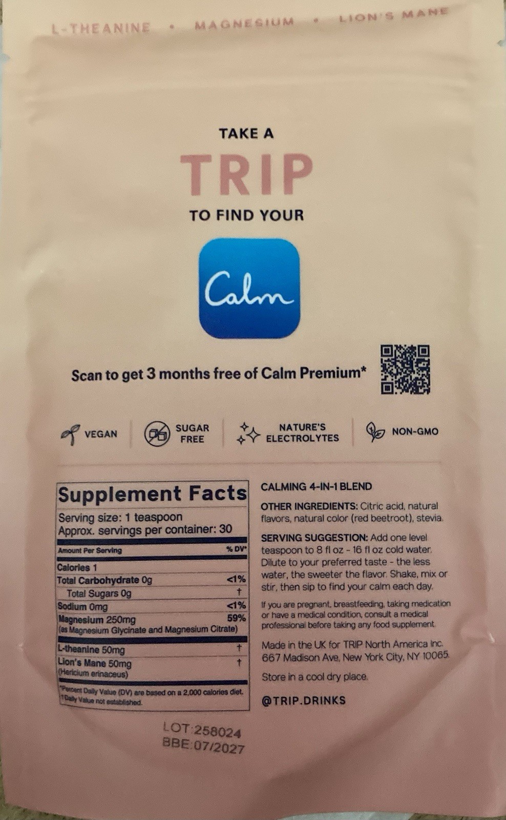 Trip Mindful Blend CALM
