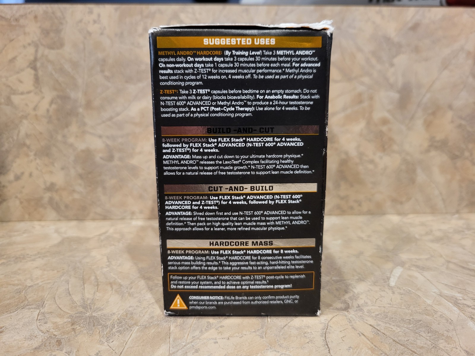 Pmd Flex Stack Hardcore Amplifier Nighttime Support, exp 10/2026