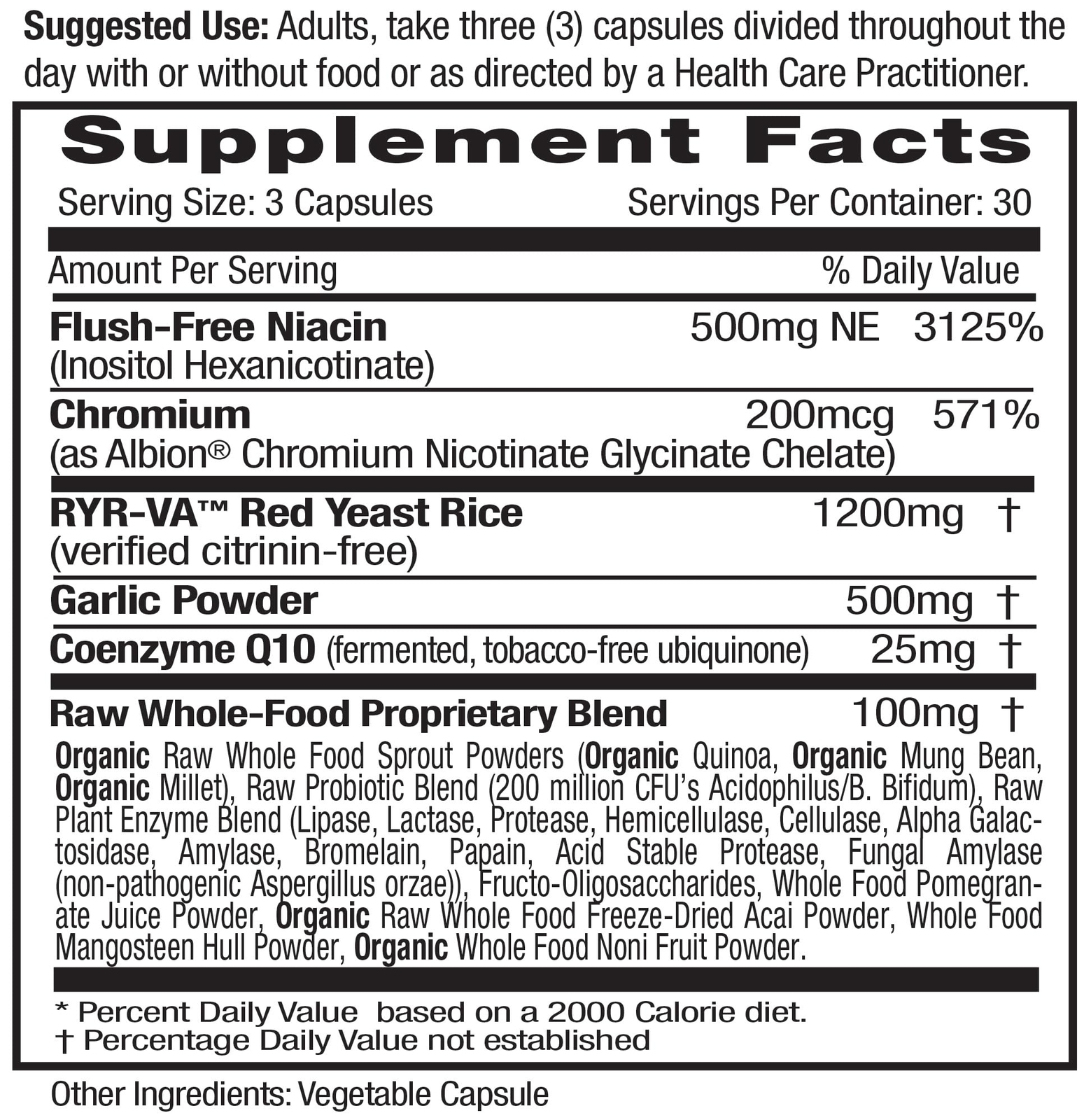 Cholesterol Health – Featuring CoQ10 Flush-Free Niacin RYR-VA and Garlic for …