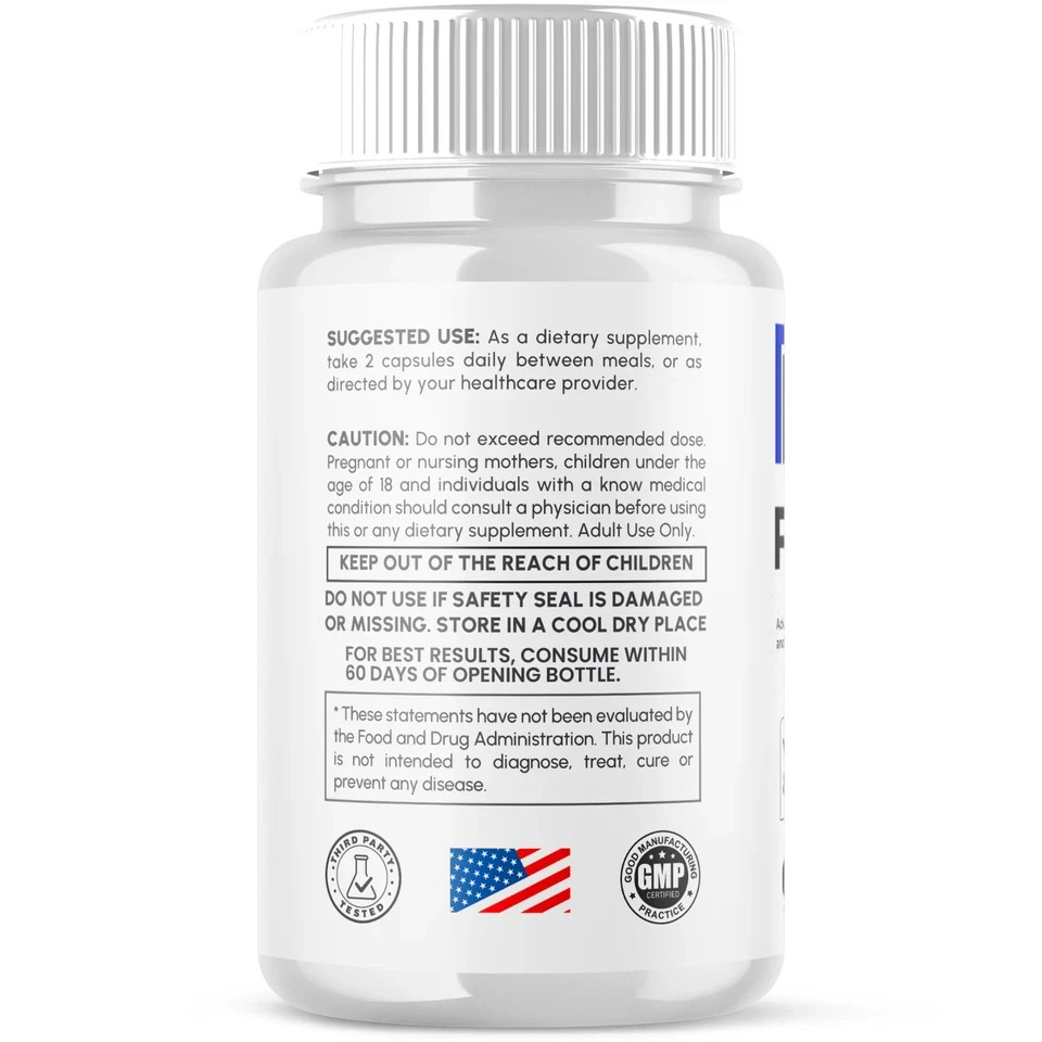 (1 Pack) Prime Pulse Advanced Male Pills PrimePulse Vitamin Supplement 60 Caps