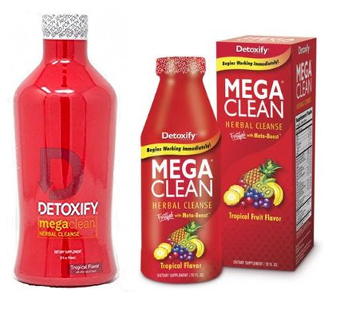Ready Mega Clean Detox – Tropical Fruit 1 Bottle 32oz – Herbal Cleanse FAST
