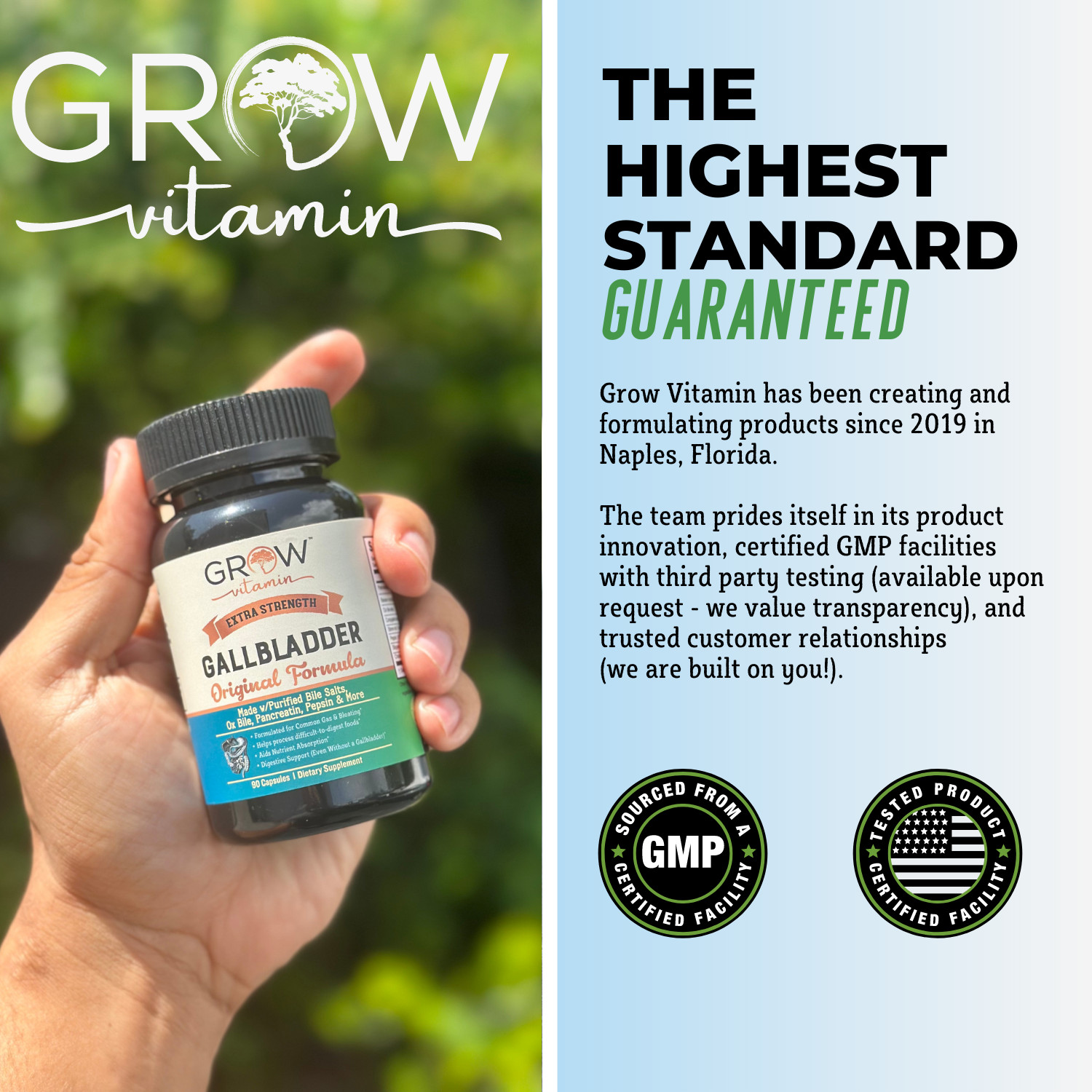 Grow Vitamin Original Gallbladder Formula
