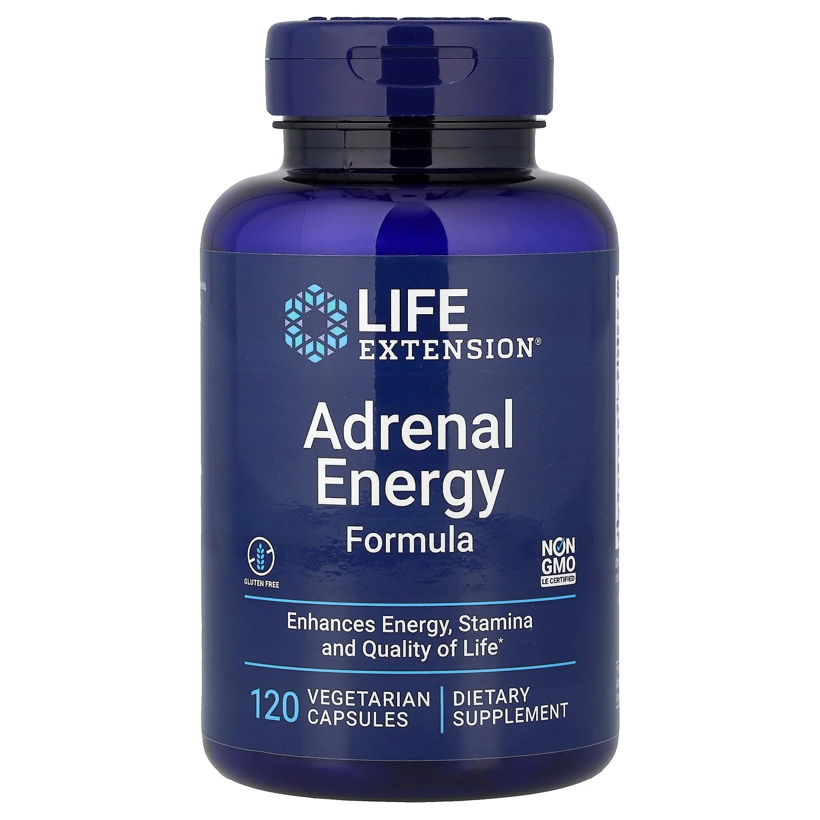 2 X Life Extension, Adrenal Energy Formula, 120 Vegetarian Capsules