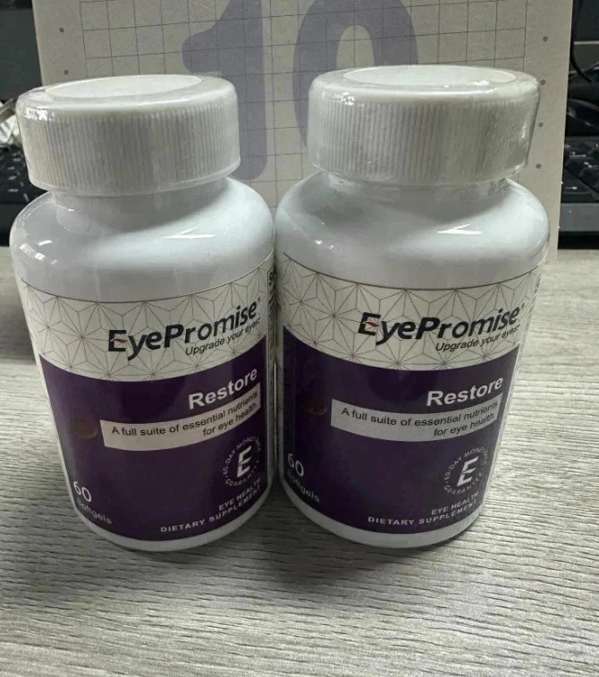 3 Pack EyePromise Restore Macular Health Supplement 180 Softgels NEW SEALED USA