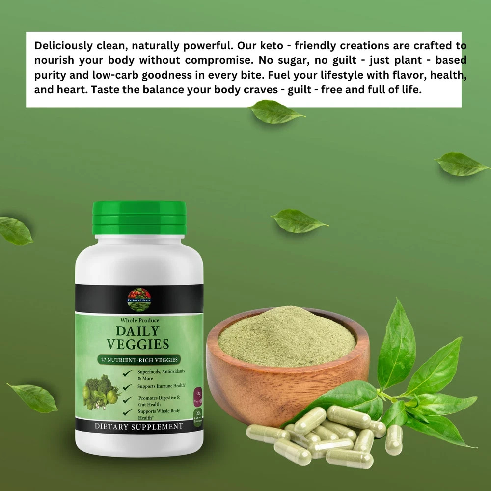 Garden OF Health! Fruits Veggies Superfood Daily Immune Digest Formula 240 Caps