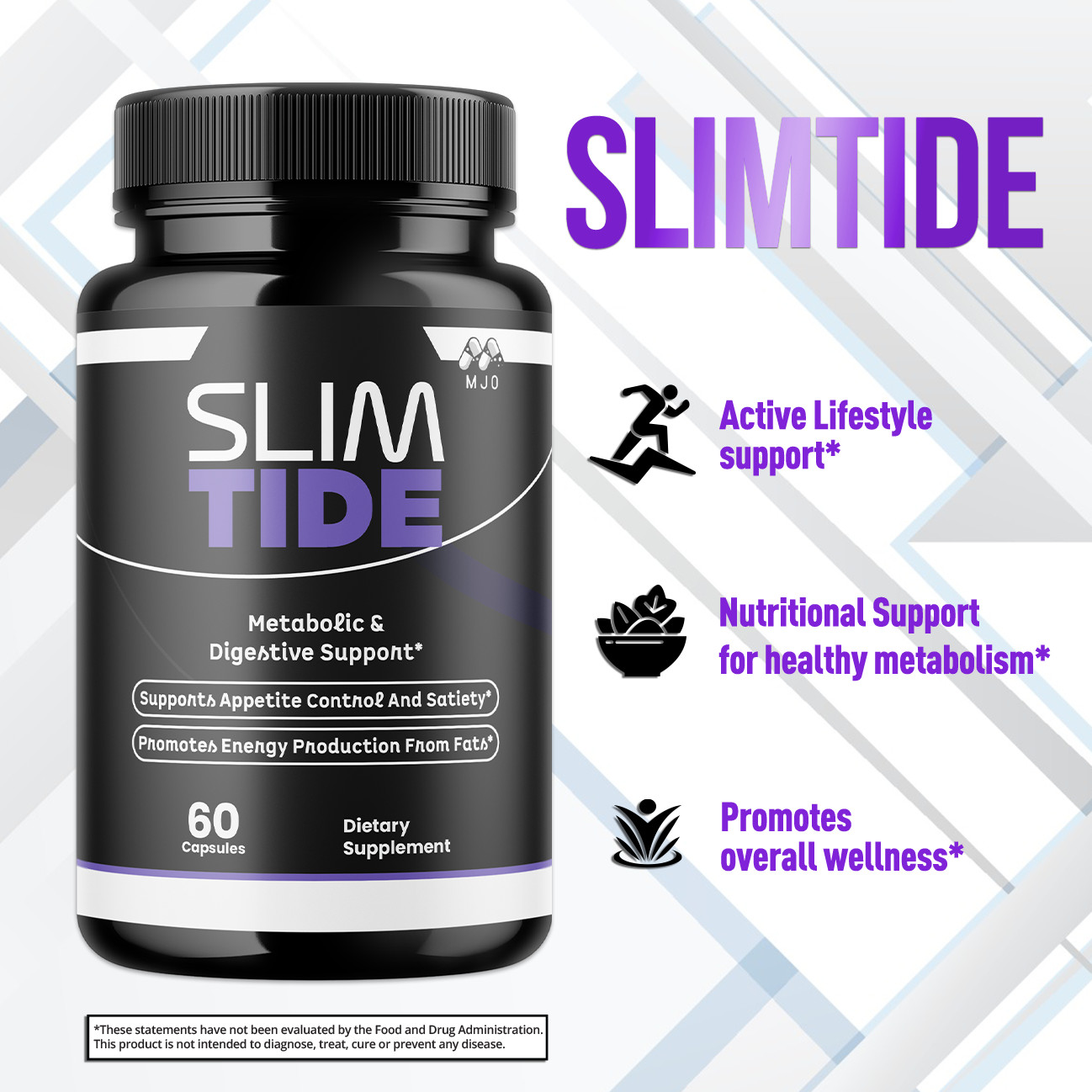 (5 Pack) Slimtide Advanced Weight Management Health Formula Slim Tide 300 Caps