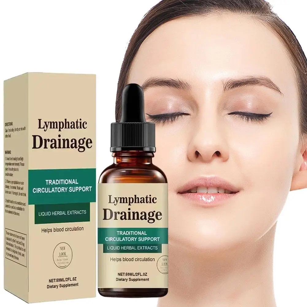 Lymphatic Drainage Drops,Lymphoria,for Detox Bloat Relief & Immune Support 59ml