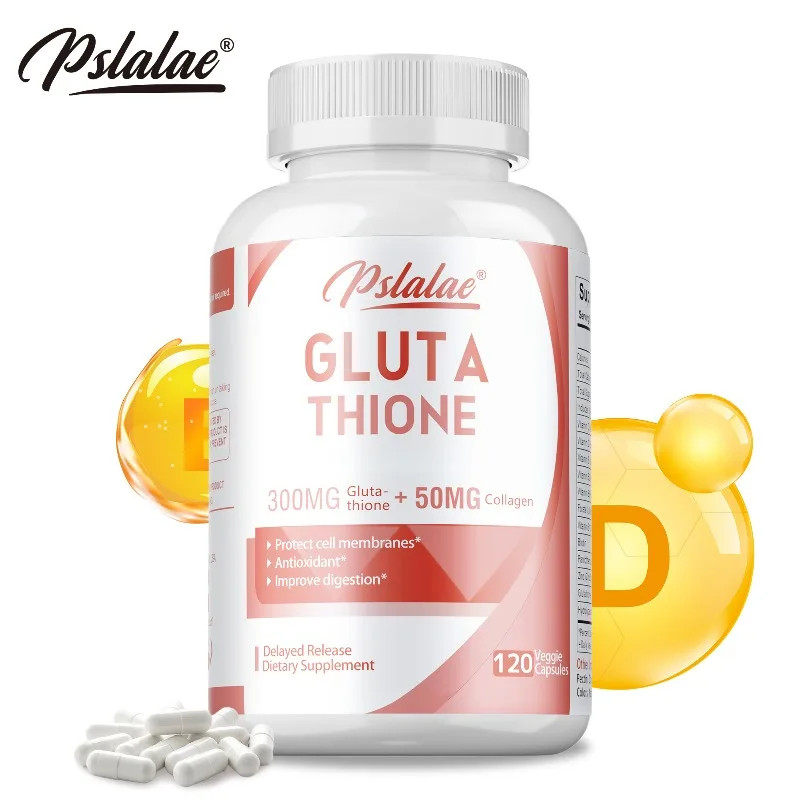 Glutathione 120pcs – Fights Aging, Whiten Skin, Skin, Hair and Nails Health