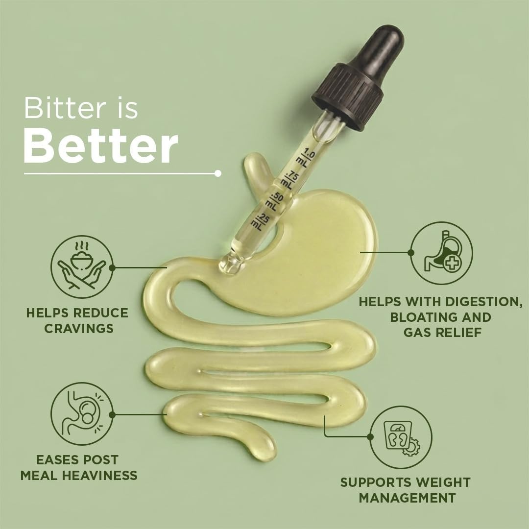Arth Bitter Drops Weight Management Supplement – 15 Days Pack | Reduces Cravings