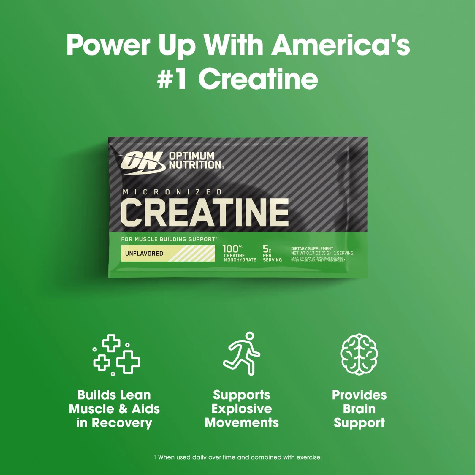 Optimum Nutrition Fitness Starter Kit New Sealed Creatine Amino Whey, TWO, NIB