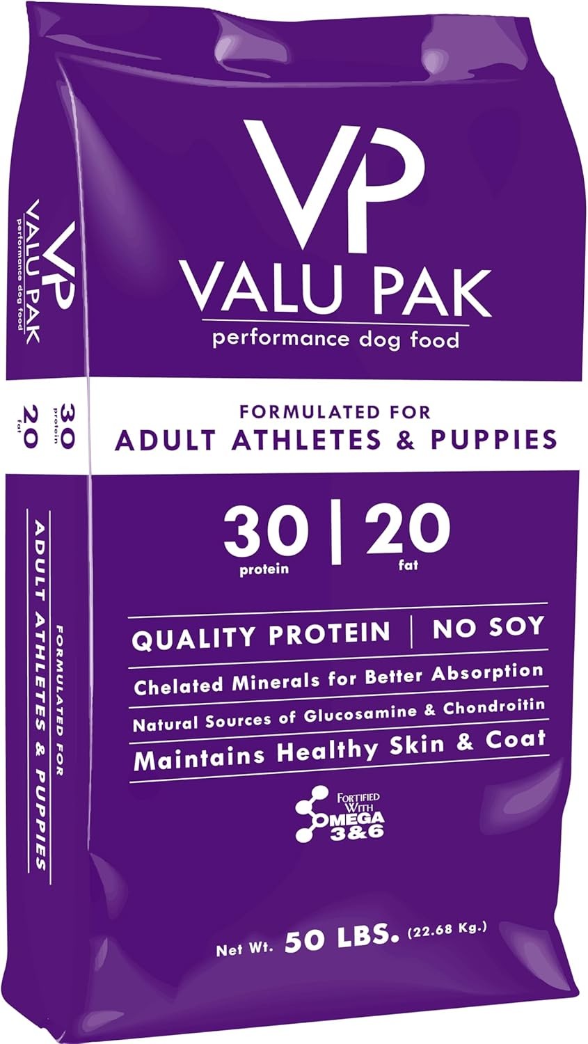 Valu-Pak 30-20 Dog Food | Purple Bag | 50 lb