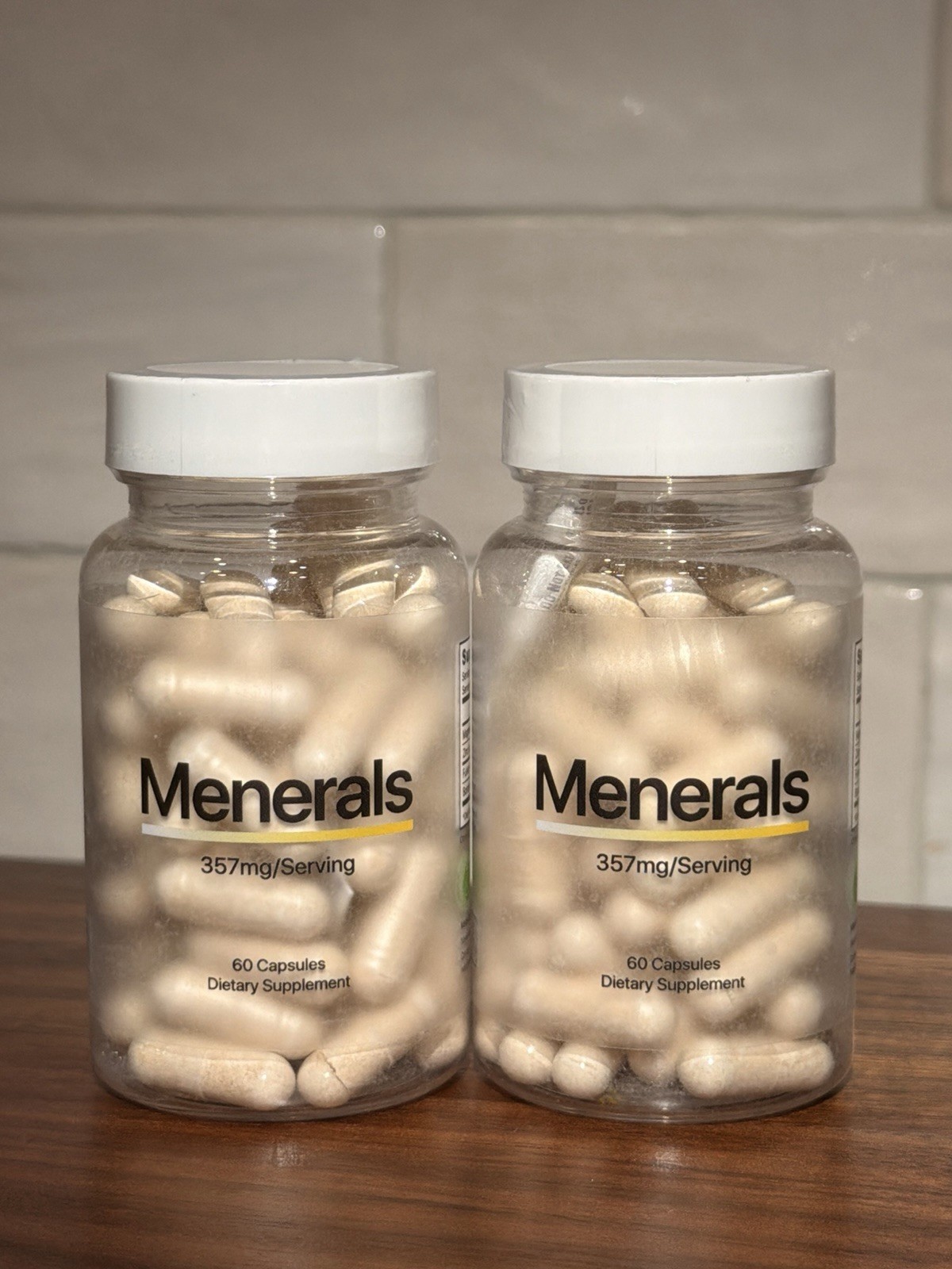 2X Menerals Men’s Multivitamin & Trace Minerals, 60 Capsules