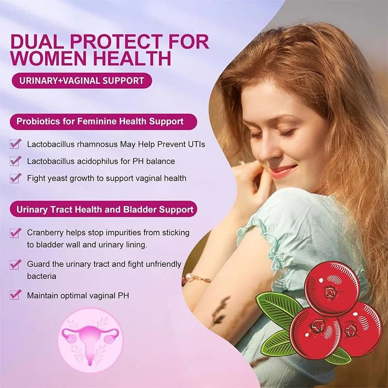 Women’s Probiotic 240pcs,Aids Digestion,Promote Intestinal Health,Provide Energy