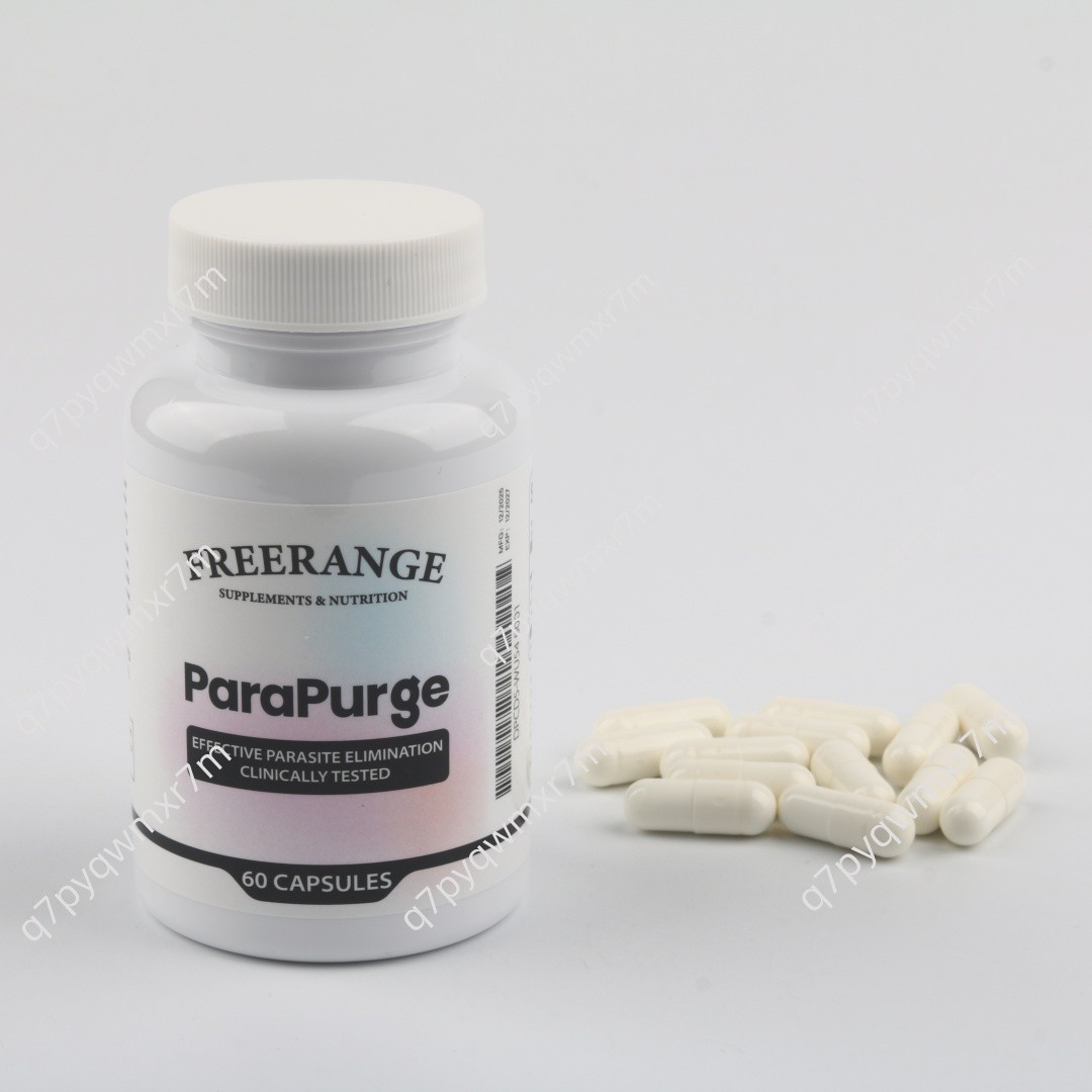 1-3 Pack: FreeRange ParaPurge Daily Wellness Support 120 Capsules Exp-5/2028 US