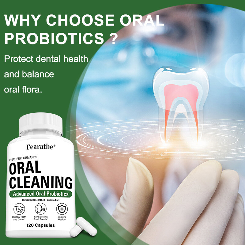 ORAL CLEANING – Advanced Oral Probiotics Formula, Improve Teeth Gums Bad Breath
