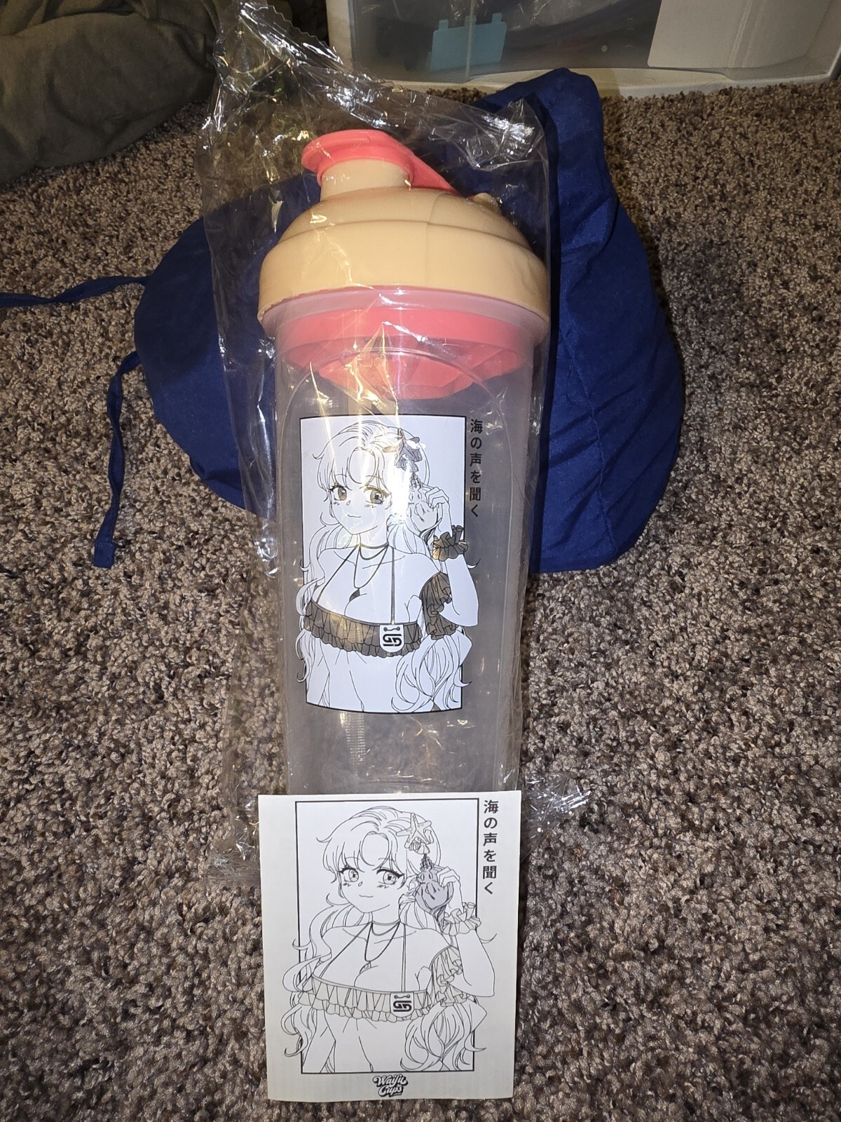GamerSupps GG Waifu Cup S4.9 “Shell Phone” Limited Edition! w Sticker