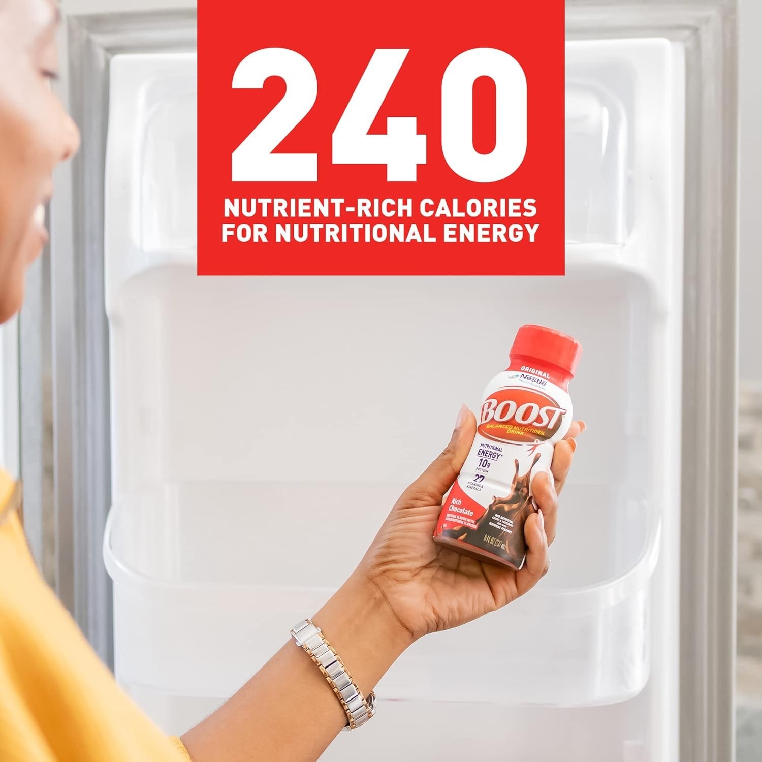 BOOST Original Ready to Drink Nutritional Drinks, Rich Chocolate, 8 Fl Oz 24pk