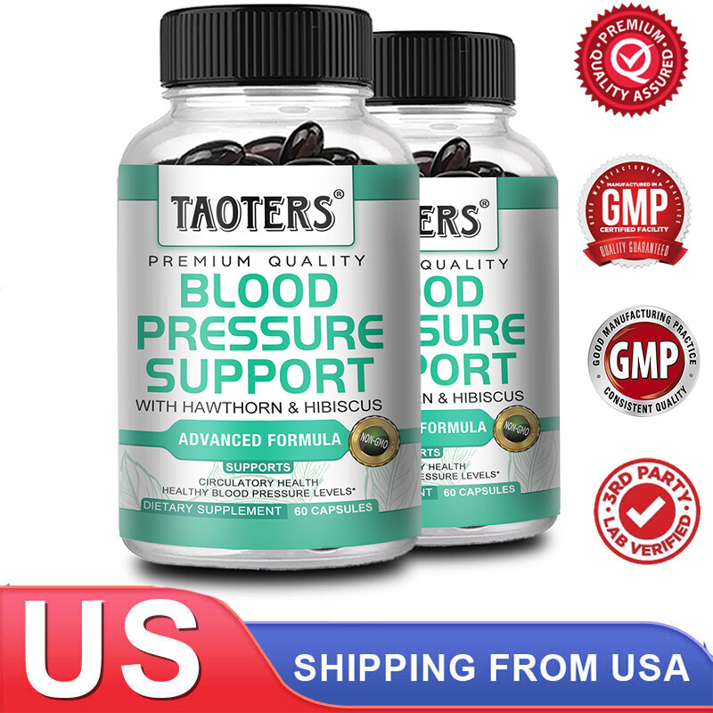 Healthy Blood Pressure Support, 60 Capsules