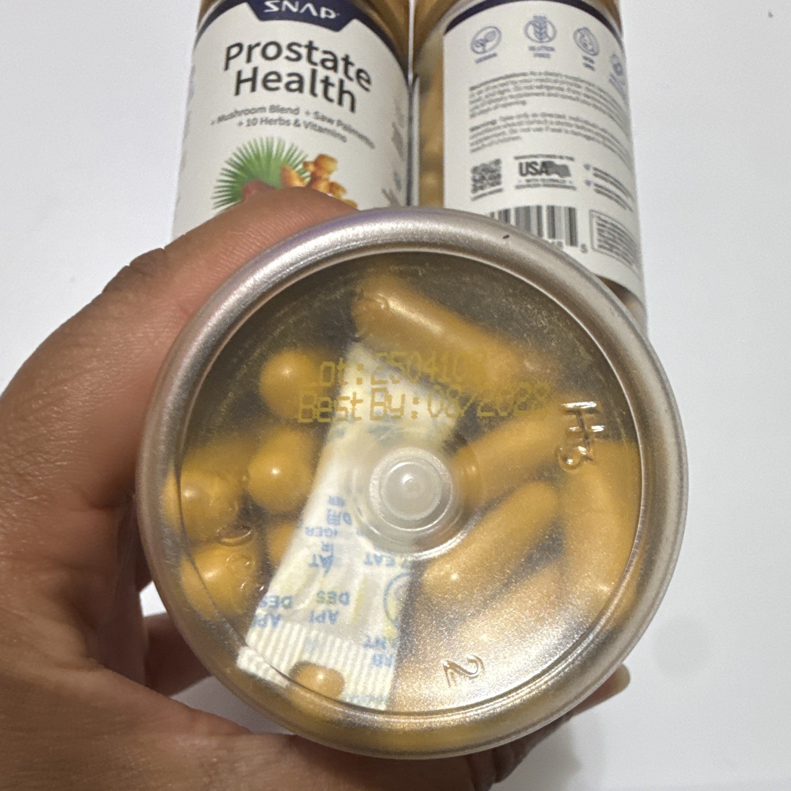 SNAP Prostate Health 3 Pack Bundle 90 Capsules Each Men’s Support New Sealed