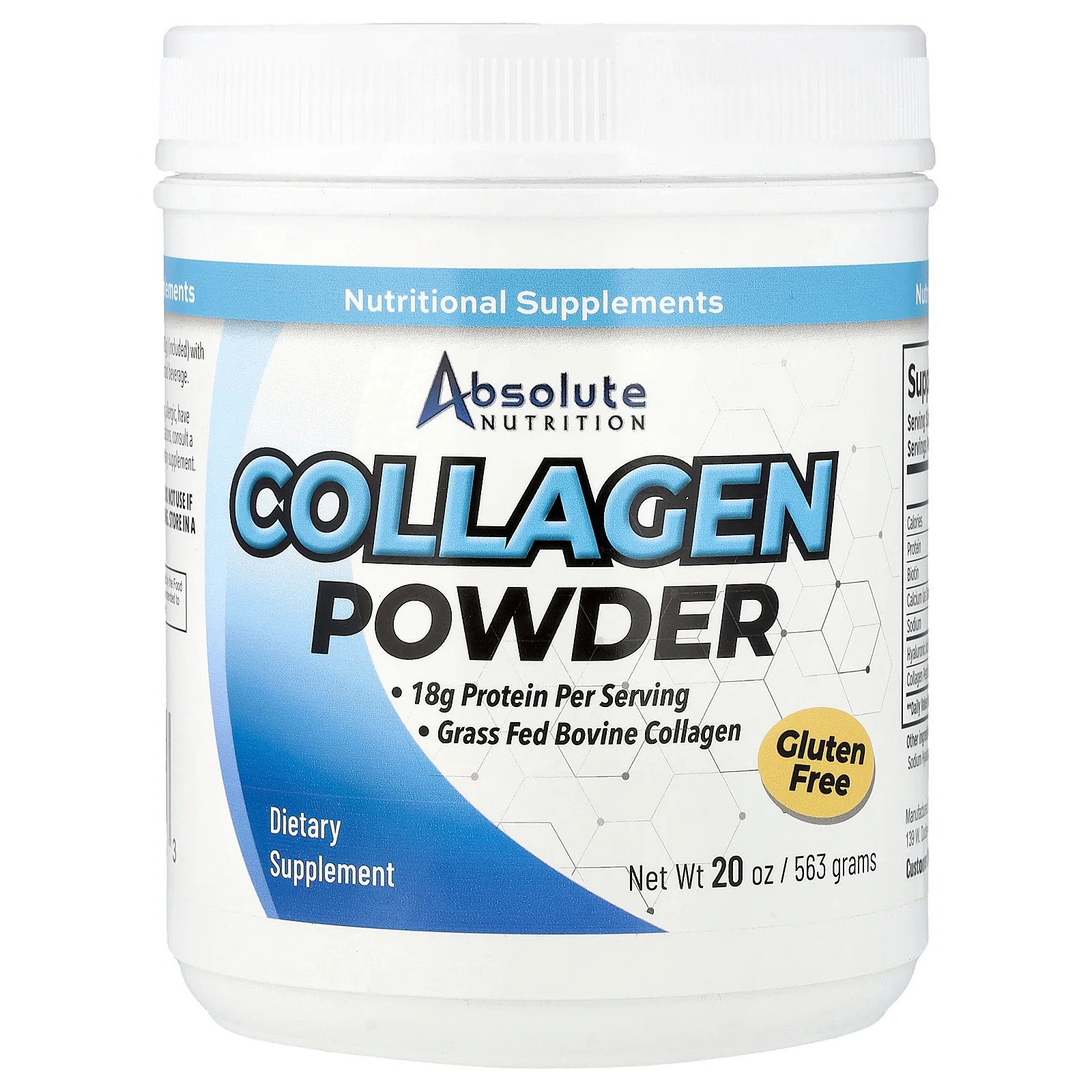 2 X Absolute Nutrition, Collagen Powder, 20 oz (563 g)