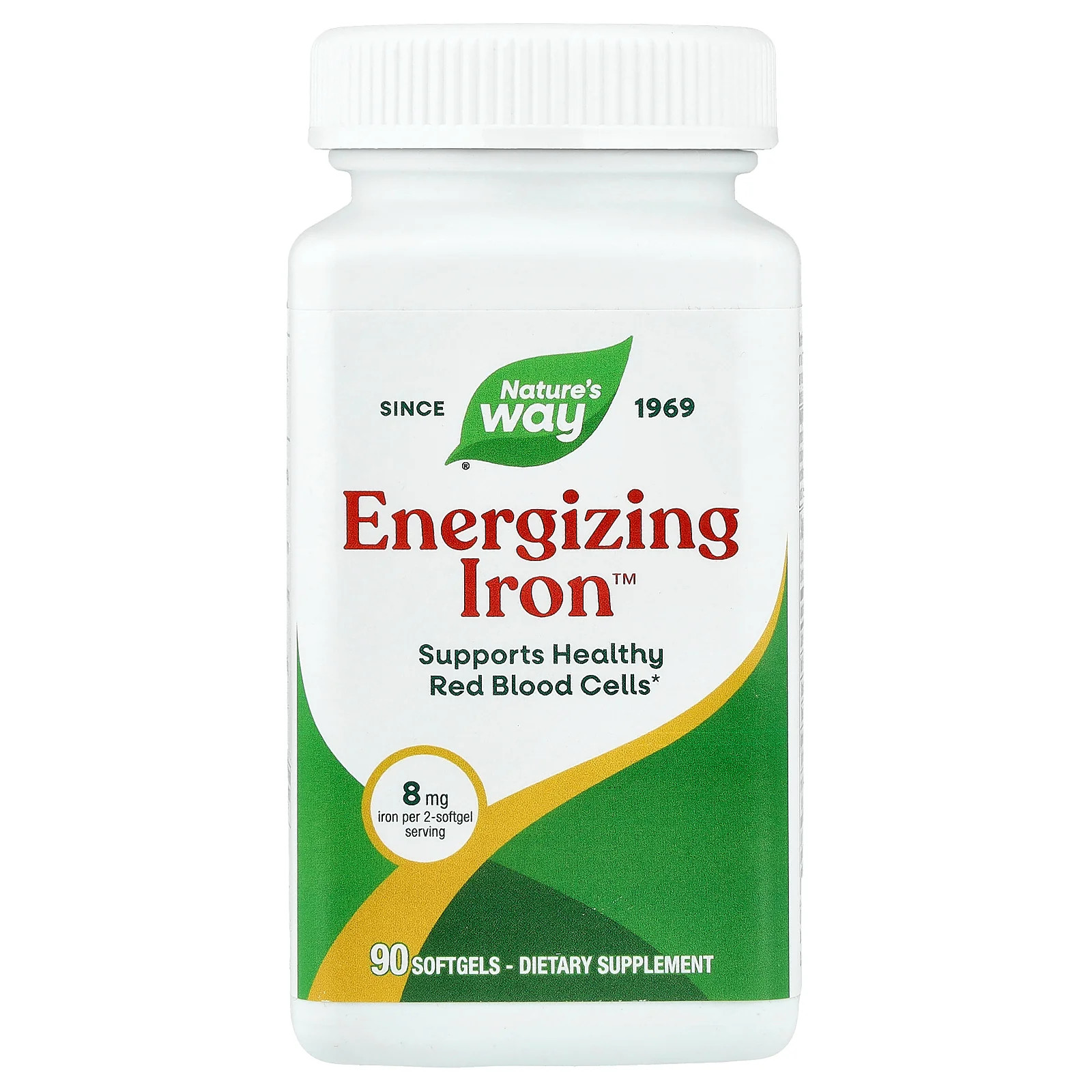 2 X Nature’s Way, Energizing Iron�, 90 Softgels