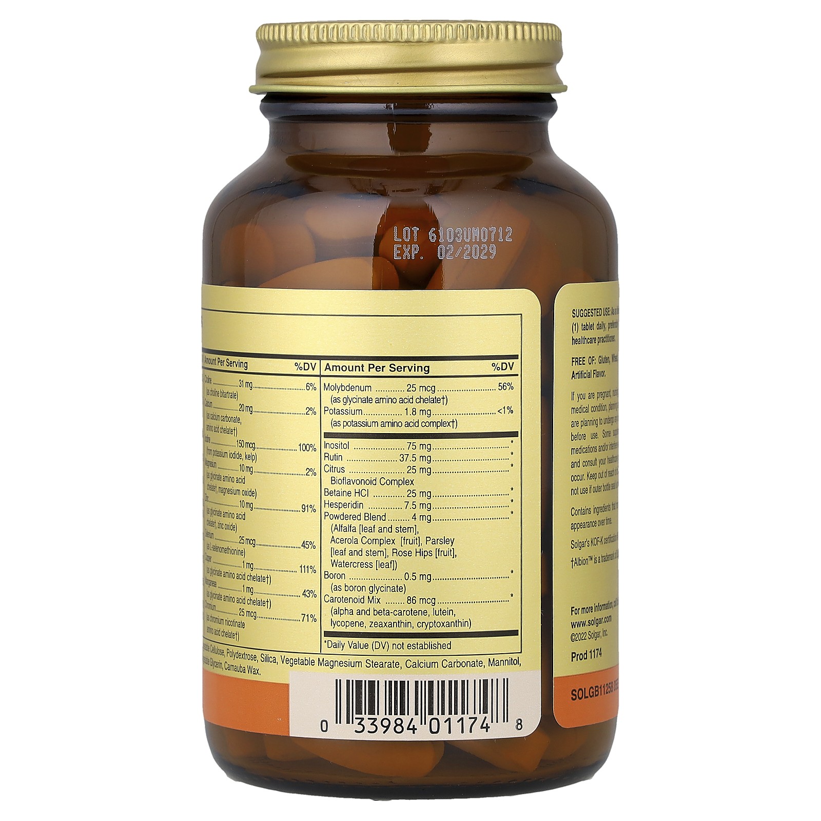 Formula V, VM-75, Multiple Vitamins With Chelated Minerals, Iron-Free , 90