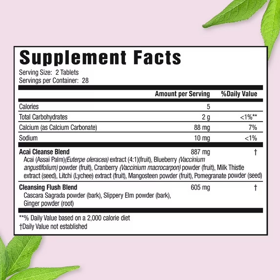 Applied Nutrition 14-Day Acai Berry Cleanse 56 Tablets