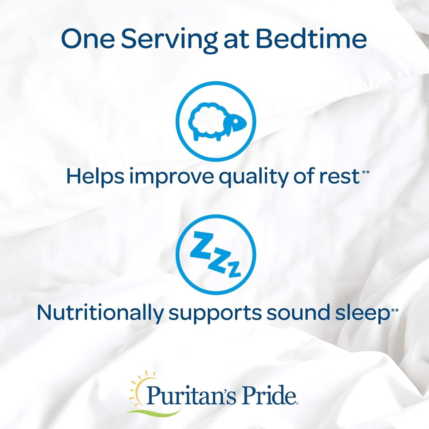 Puritan’s Pride Melatonin 10mg, 120 Capsules, 2 Pack, Sleep Aid Supplement
