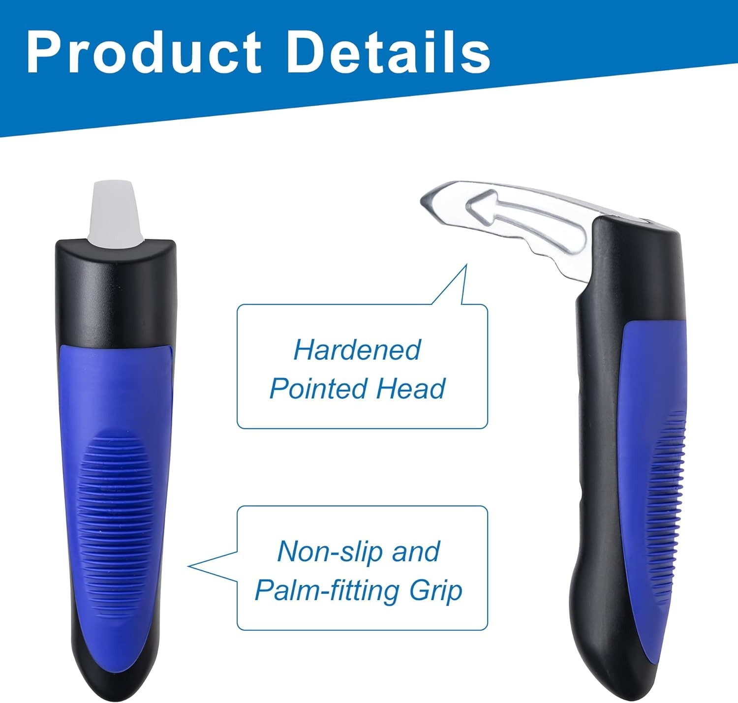 Car Door Handle for Elderly, Assist Support Blue-1Pcs