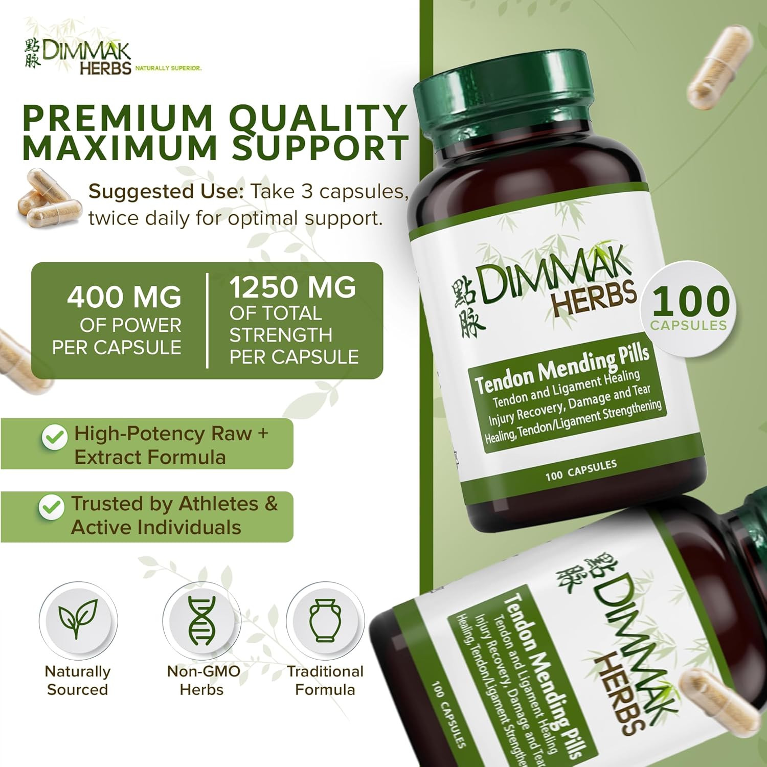 Tendon Mending Pills- Tendon & Ligament Support- Advanced Mobility