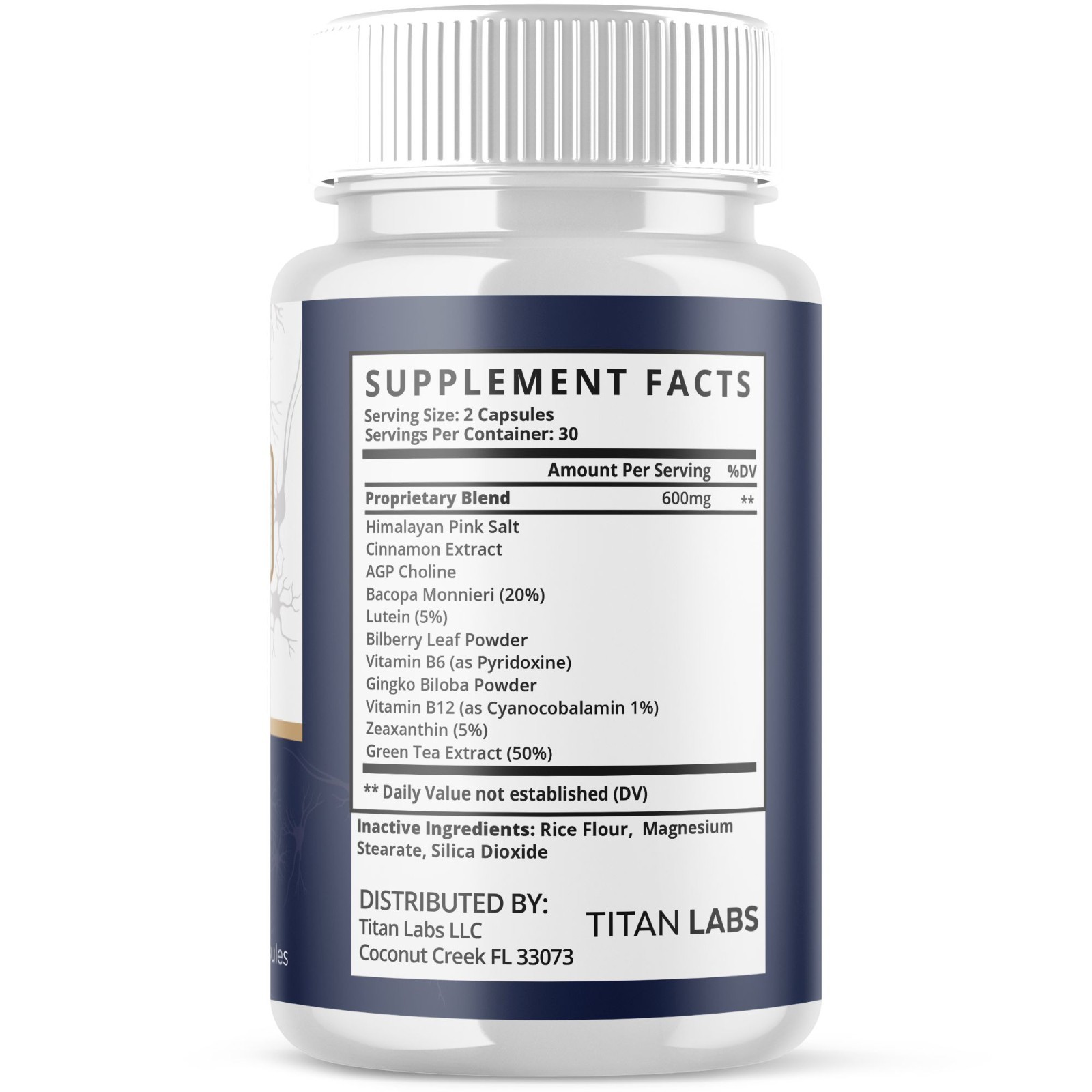 (3 Pack) MemoPryl Nootropic All Natural Brain Supplement Memo Pryl 180 Capsules
