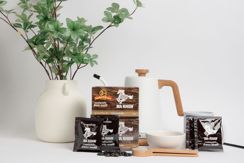 Instant Coffee Powder for Male Supplement Natural Extract Ma-khaw.