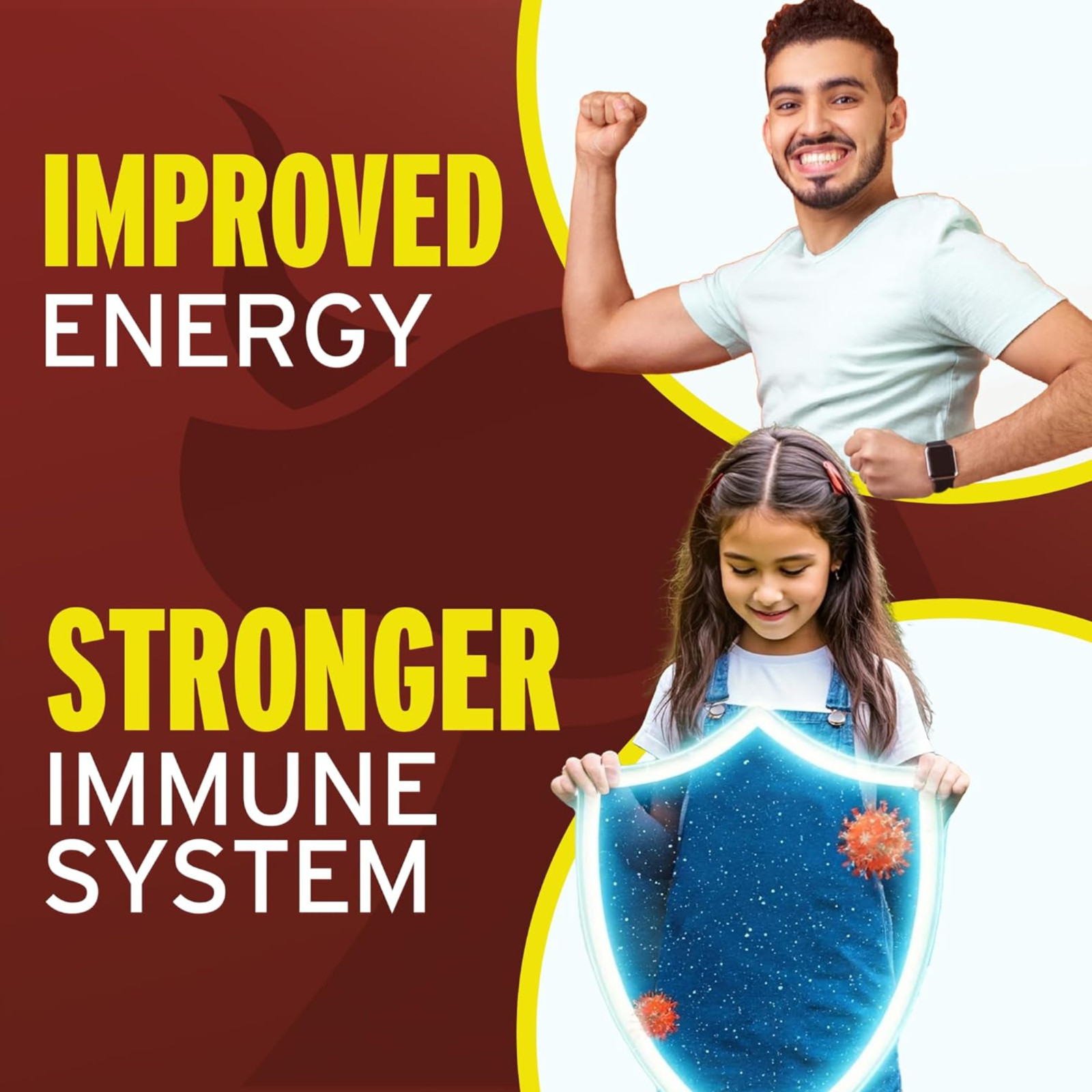 Menper Vino Carne Hierro Supplement with Iron & B Vitamins – 16 fl oz (3-Pack)