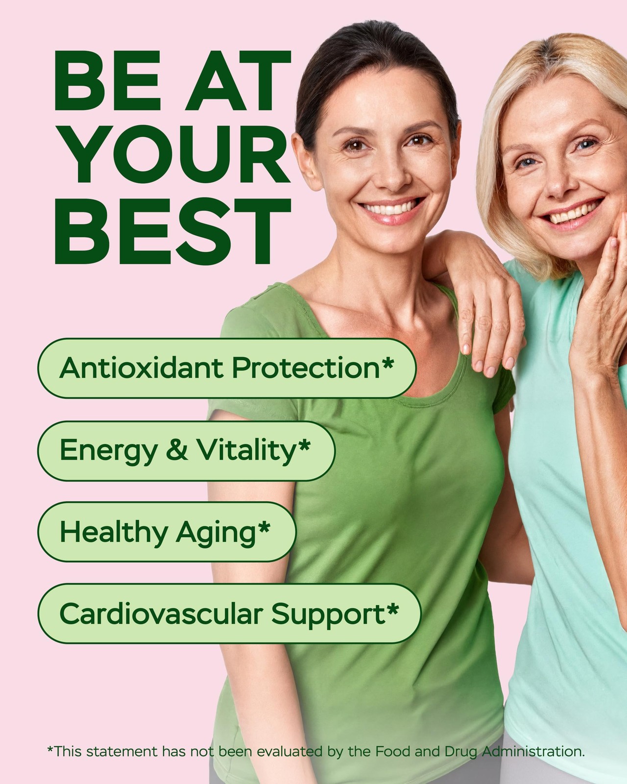 Resveratrol Supplement 1800mg Complex – COQ10, 90 Count (Pack of 1)
