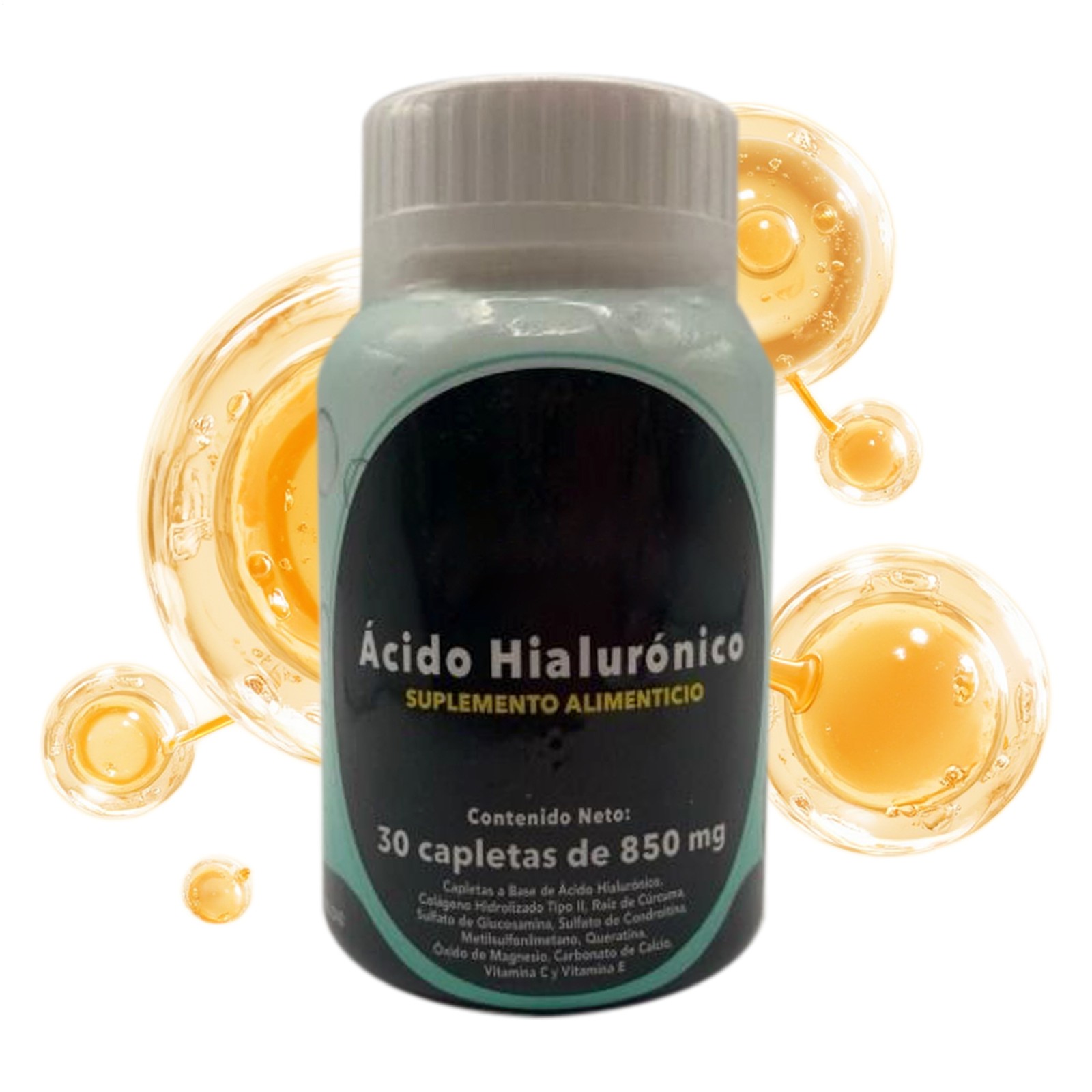 Hyaluronic Acid 30Ct Nutrition Supplement designed for Women Men Digestive Immun
