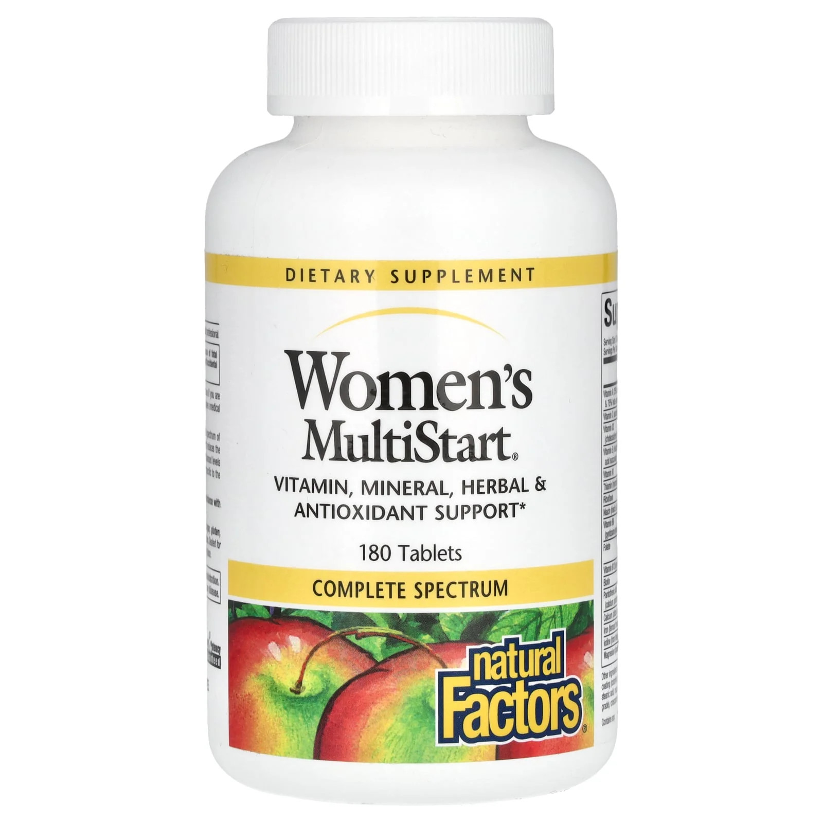 2 X Natural Factors, Women’s MultiStart�, 180 Tablets