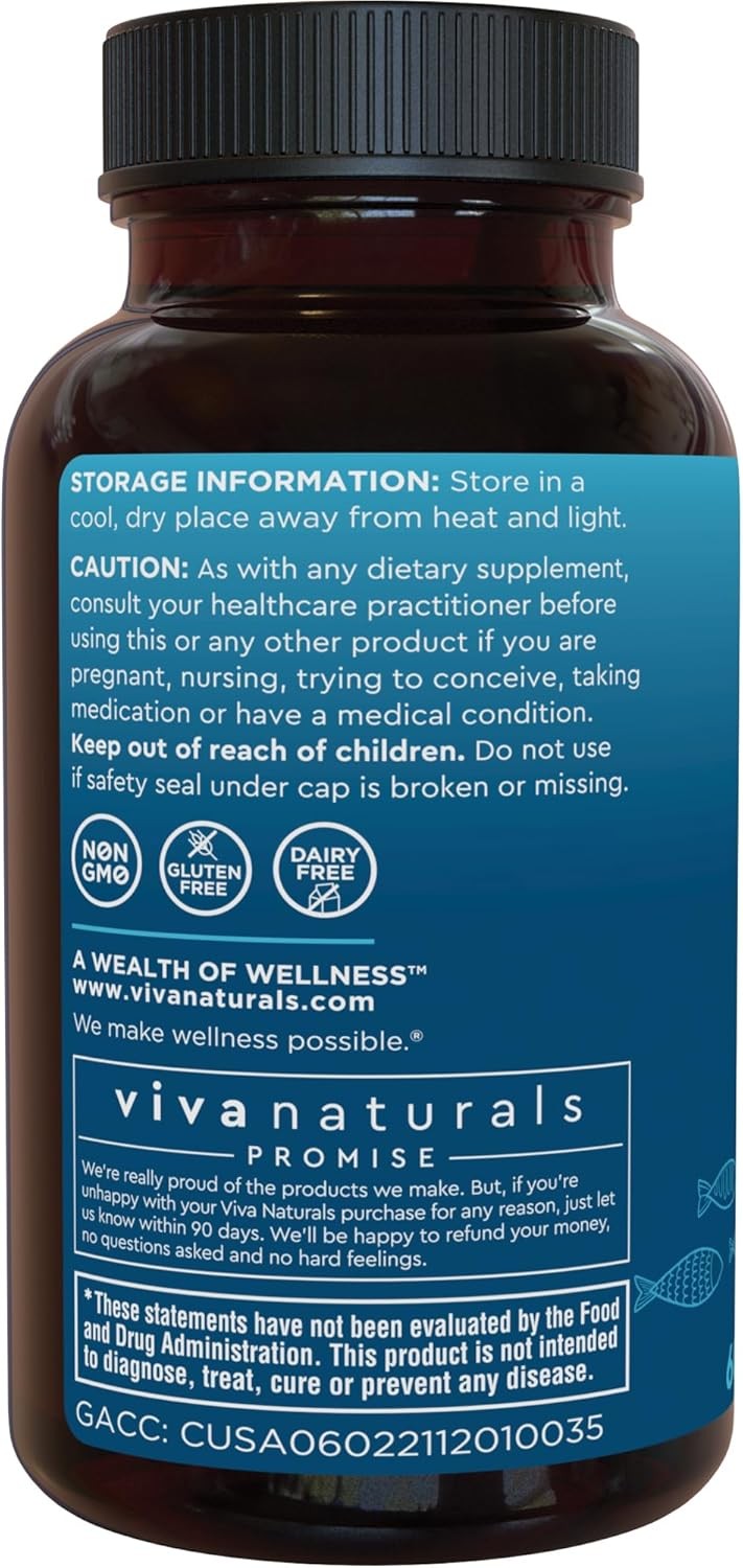 Omega-3 Fish Oil, Triple Strength, 2500 Mg, 60 Softgels – Re-Esterified Omega 3