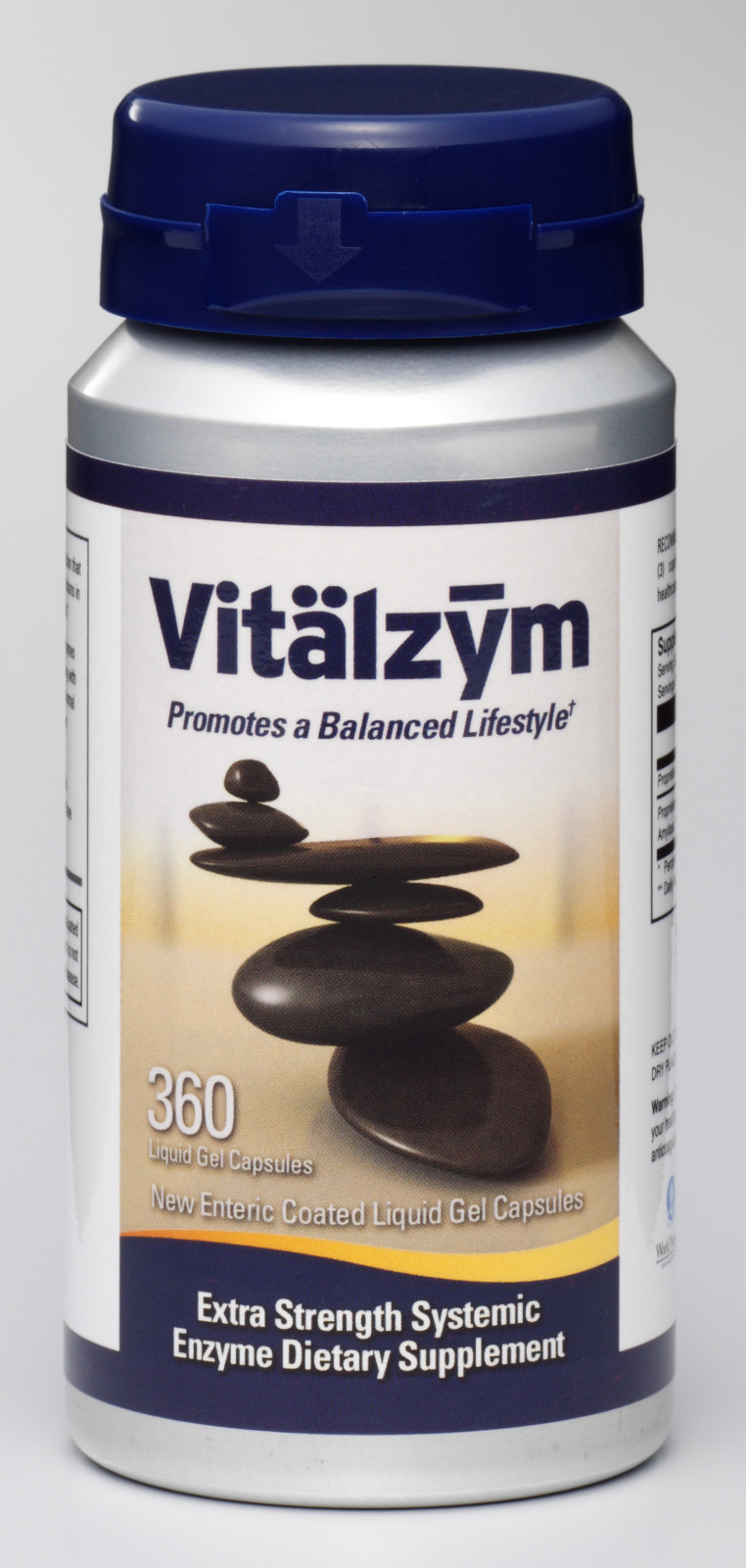 VITALZYM, 360 Gel Caps ”FREE CD”,Systemic Enzymes, FIBROIDS,JOINT PAIN E-MAIL US