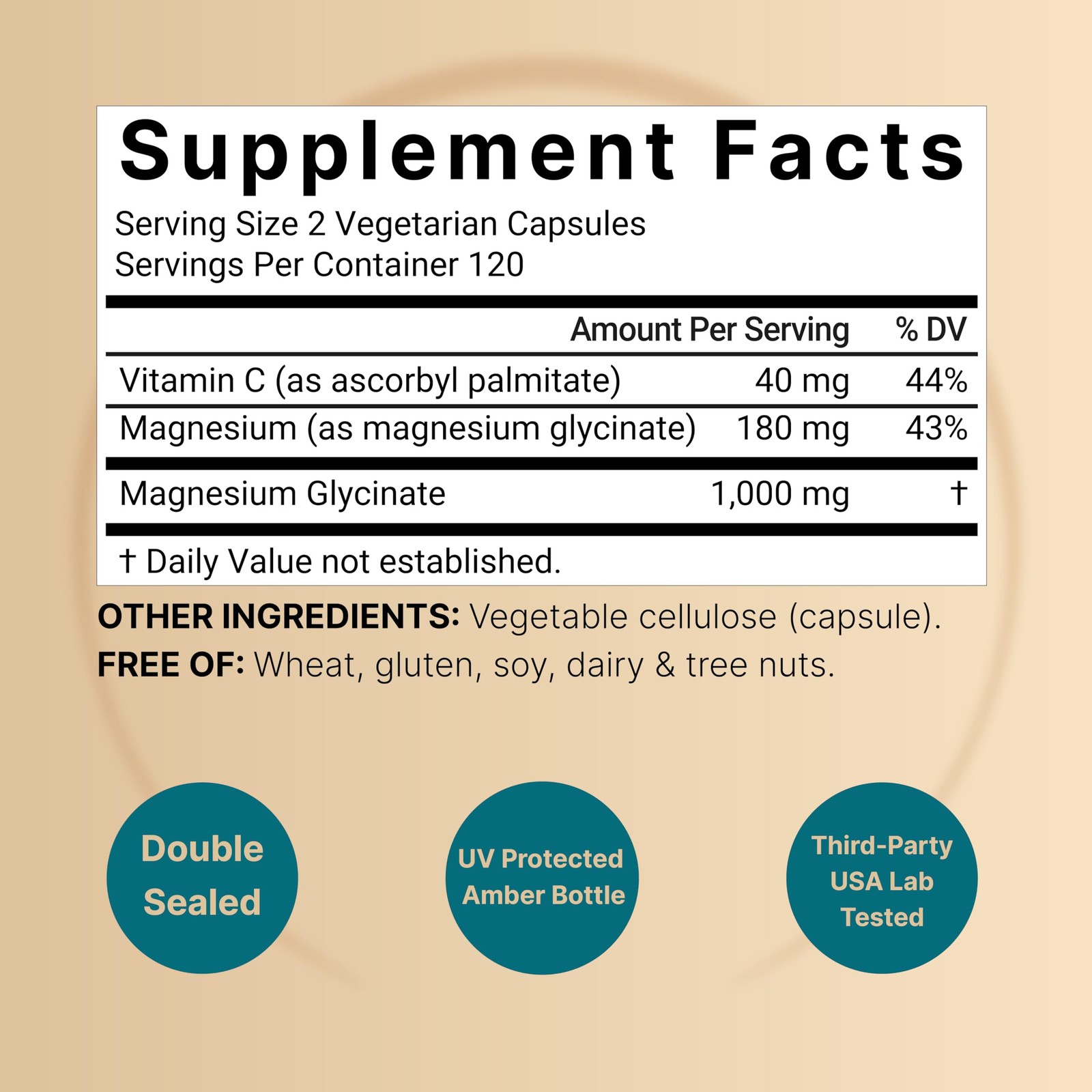 NatureBell Pure Magnesium Glycinate 1,000 mg, 240 240 Count (Pack of 1)