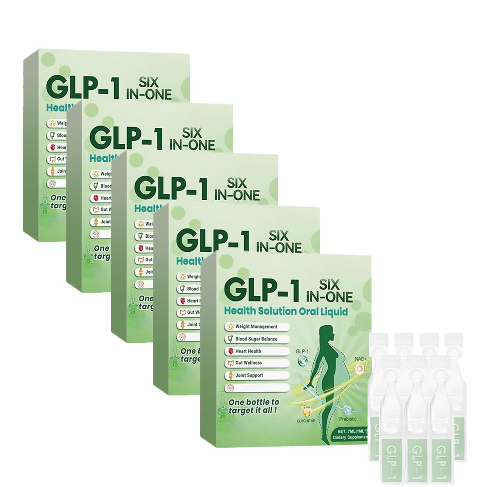2PCS Six-in-One Health Solution Oral One Liquid, Bottle to Target It All