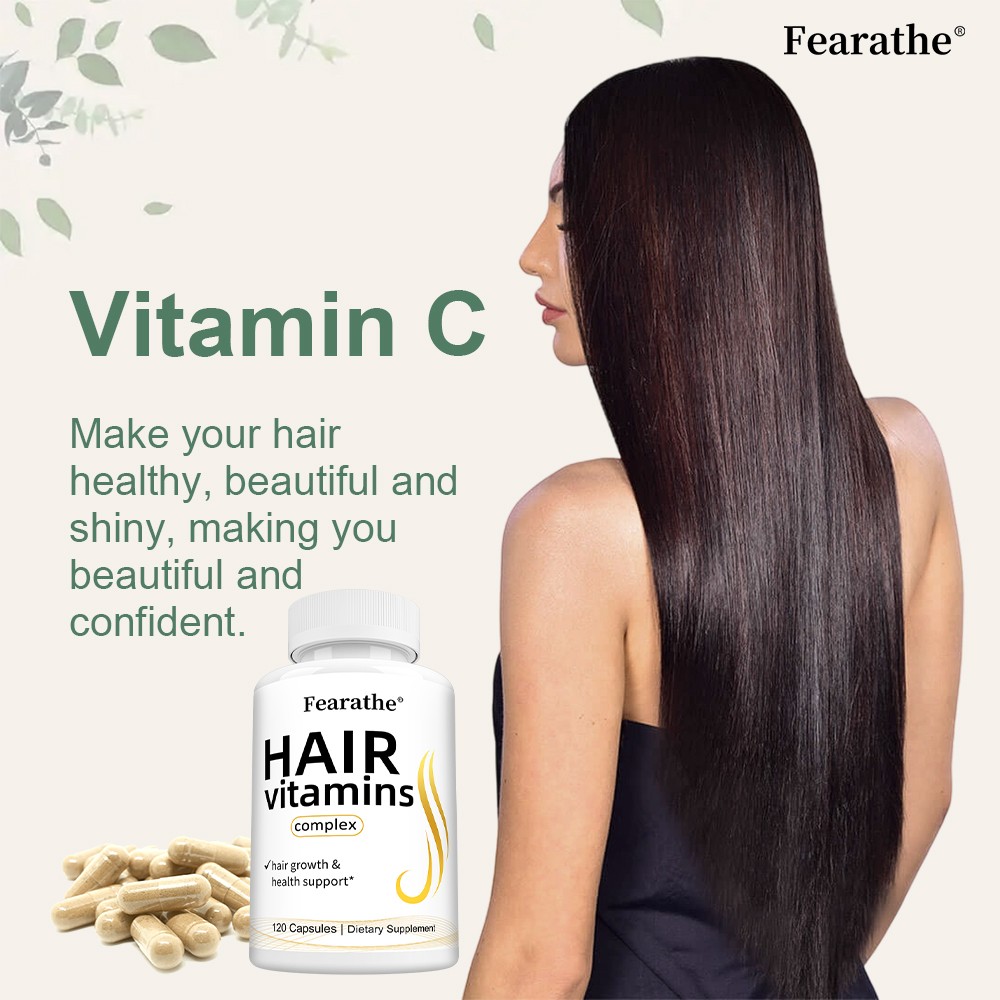 HAIR Vitamins Complex Hair Growth & Health Support 30/60/120 Capsules