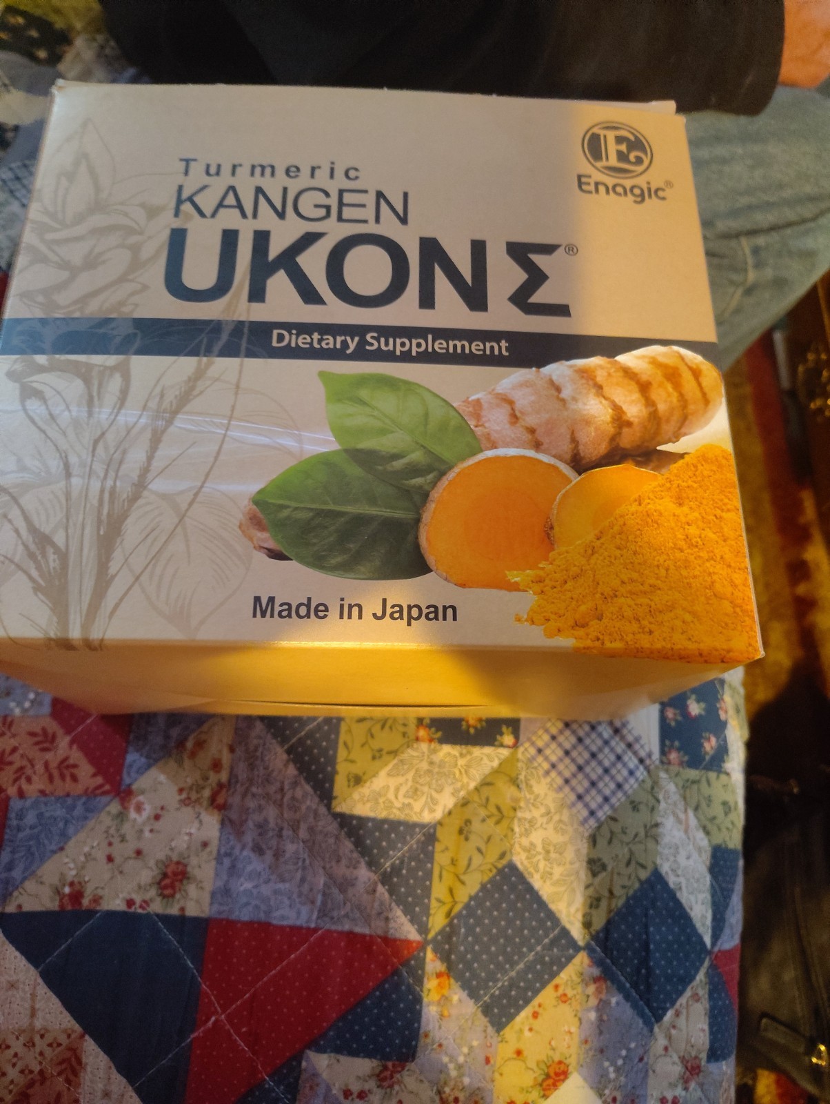 Case Of 9 Boxes. Turmeric KANGEN UKONE